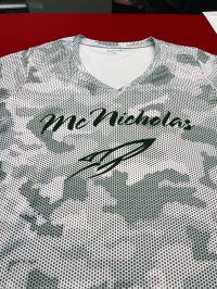 McNicholas Rockets Sport-Tek Ladies Tee - Grey
